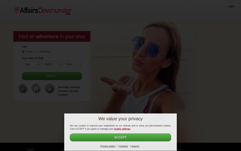 affairsdownunder.com Reviews & Reviews Website Screenshot