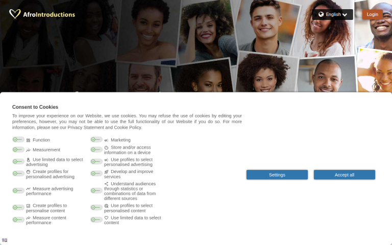 afrointroductions.com Reviews & Reviews Website Screenshot