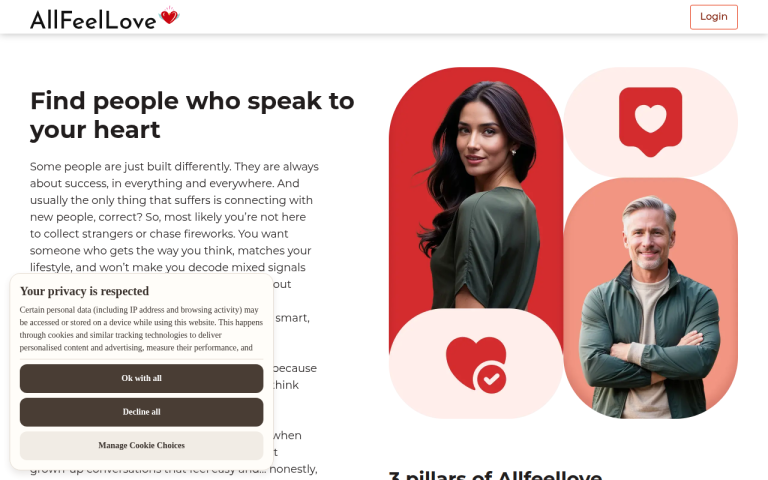 allfeellove.com Reviews & Reviews Website Screenshot