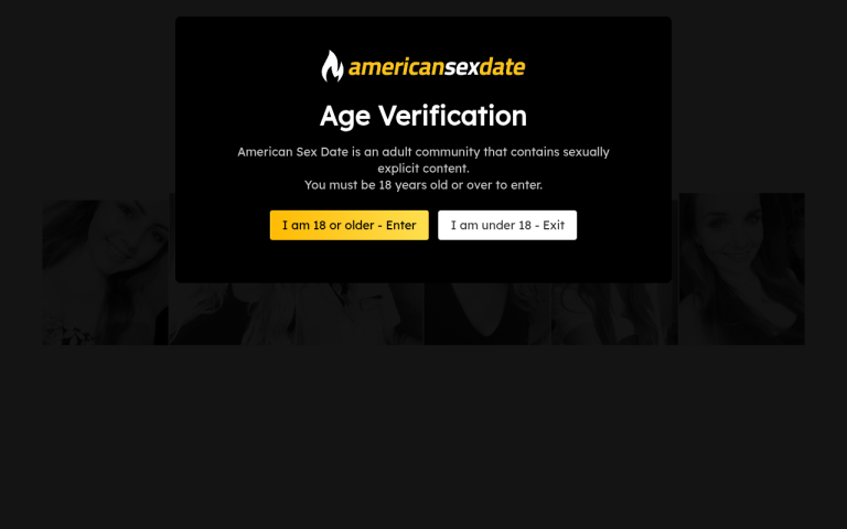 americansexdate.com Reviews & Reviews Website Screenshot