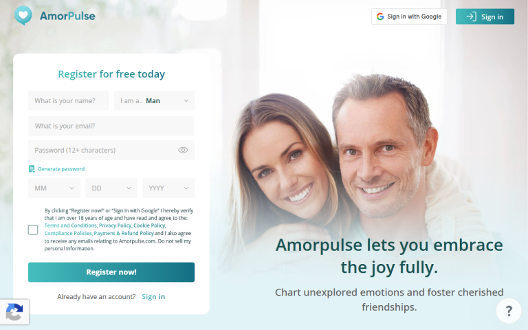amorpulse.com Reviews & Reviews Website Screenshot
