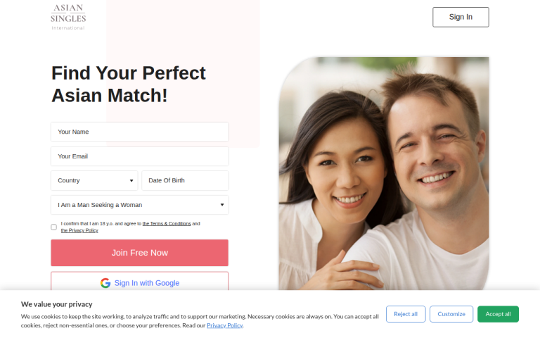 asiansingles2day.com Reviews & Reviews Website Screenshot