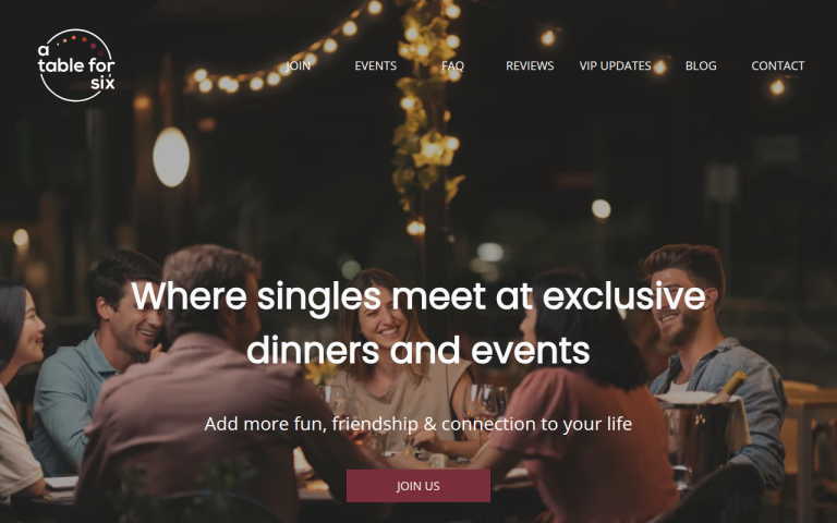 atableforsix.com.au Reviews & Reviews Website Screenshot