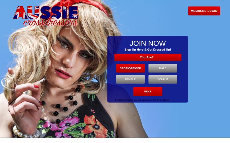aussiecrossdressers.com Reviews & Reviews Website Screenshot