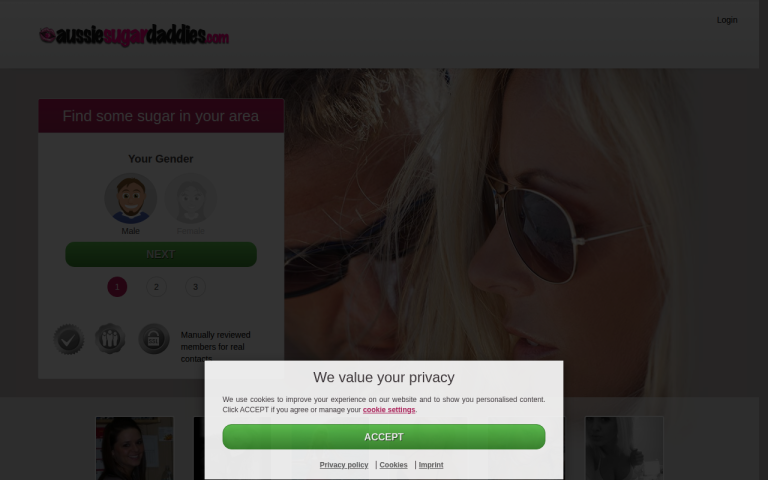 aussiesugardaddies.com Reviews & Reviews Website Screenshot