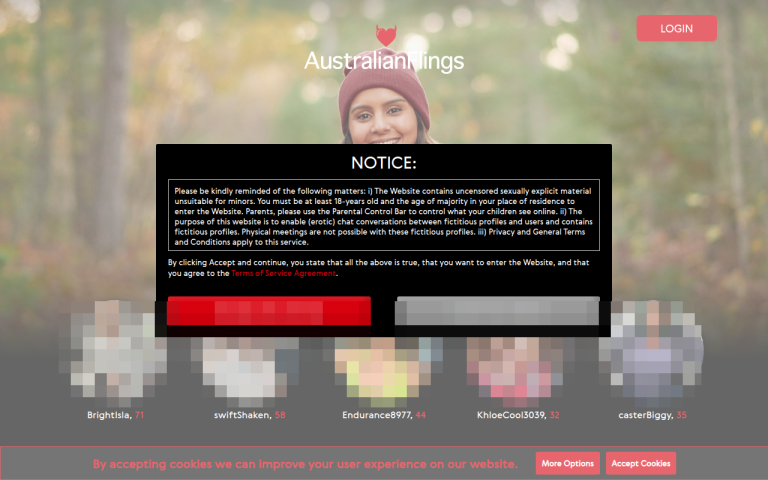 australianflings.com Reviews & Reviews Website Screenshot