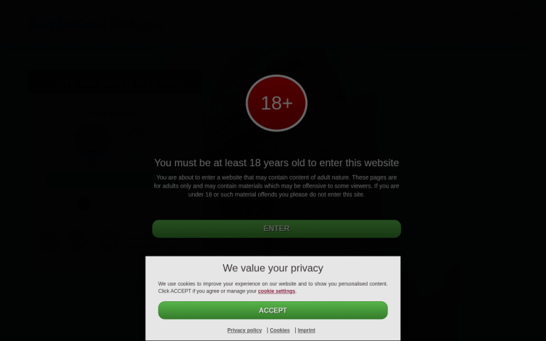 australianhookups.com Reviews & Reviews Website Screenshot
