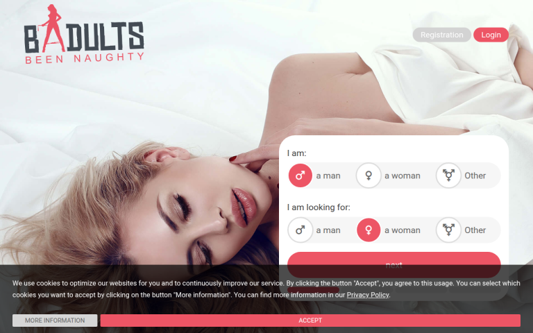 badults.com Reviews & Reviews Website Screenshot