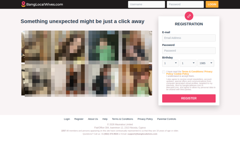 banglocalwives.com Reviews & Reviews Website Screenshot