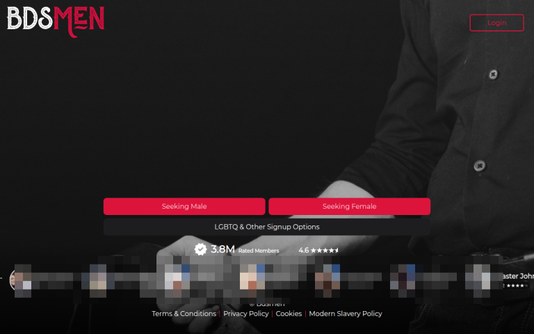 bdsmen.com Reviews & Reviews Website Screenshot