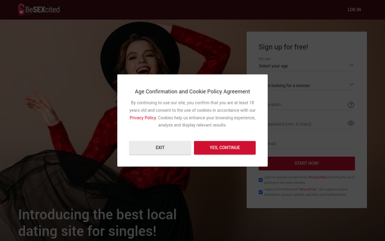 besexcited.com Reviews & Reviews Website Screenshot