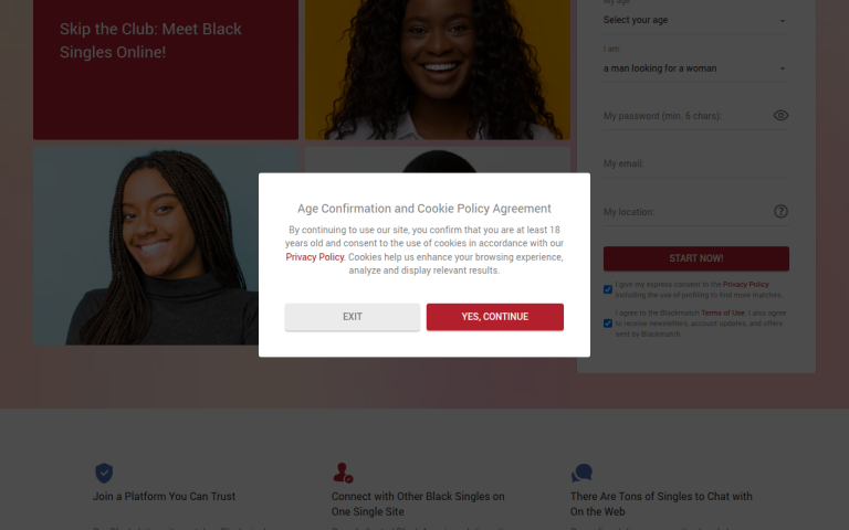 blackmatch.com Reviews & Reviews Website Screenshot