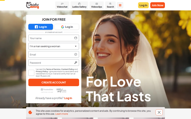 bridesdating.com Reviews & Reviews Website Screenshot
