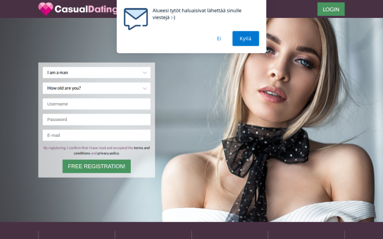 casualdating.com Reviews & Reviews Website Screenshot