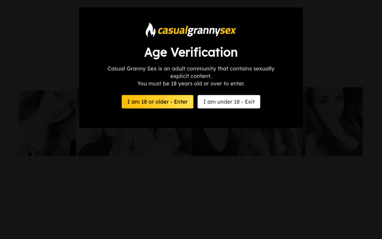 casualgrannysex.com Reviews & Reviews Website Screenshot