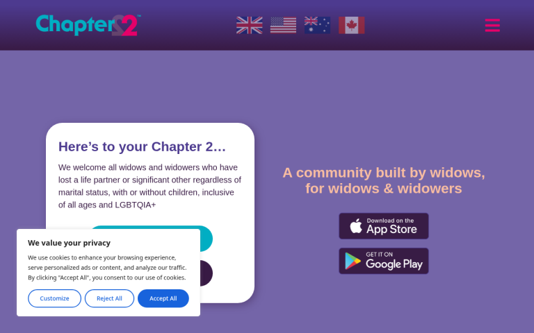 chapter2dating.app Reviews & Reviews Website Screenshot