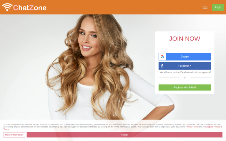 chatzone.com Reviews & Reviews Website Screenshot