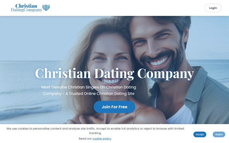christiandatingcompany.com Reviews & Reviews Website Screenshot