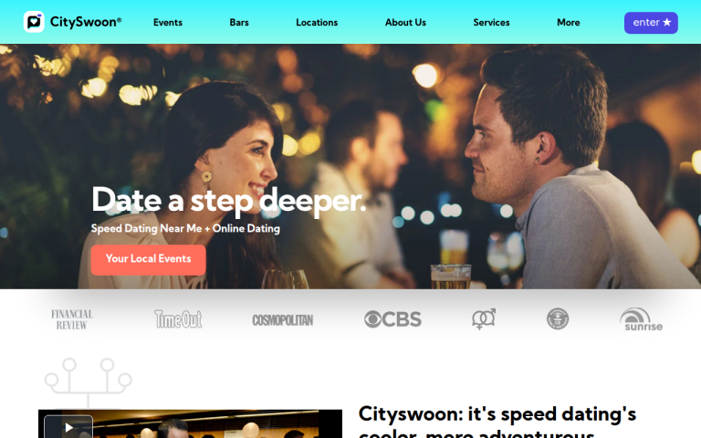 cityswoon.com Reviews & Reviews Website Screenshot