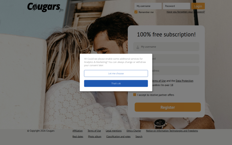 cougars.fm Reviews & Reviews Website Screenshot