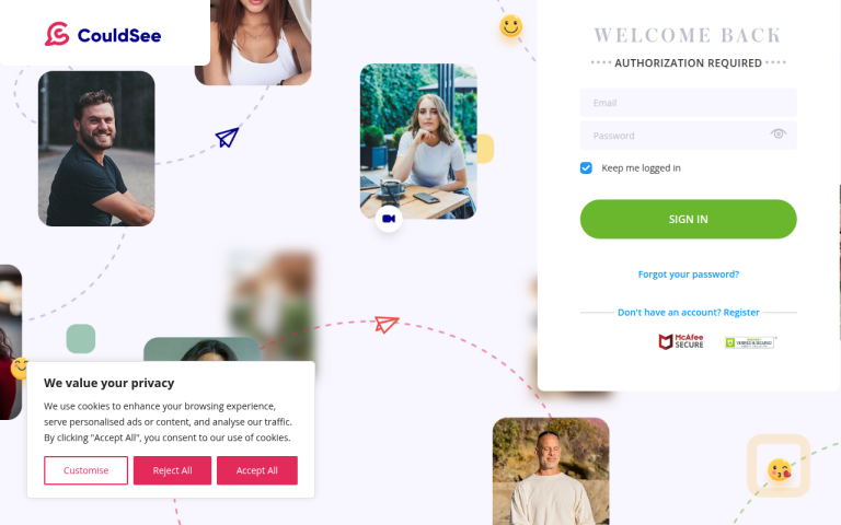 couldsee.com Reviews & Reviews Website Screenshot