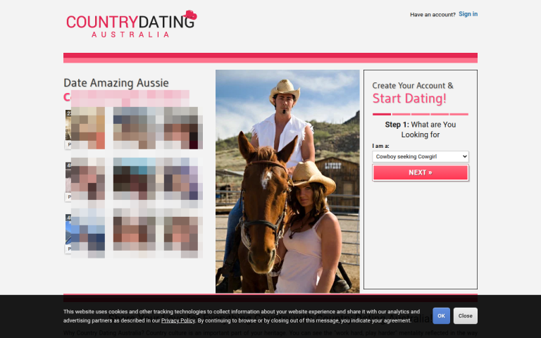 countrydatingaustralia.com Reviews & Reviews Website Screenshot