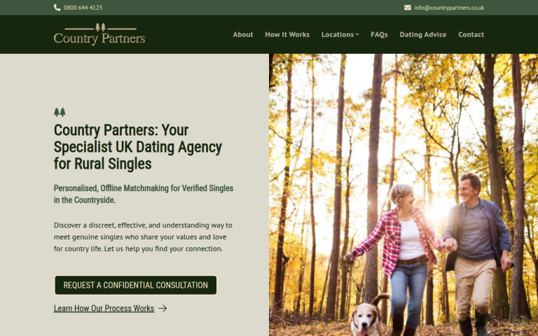 countrypartners.co.uk Reviews & Reviews Website Screenshot