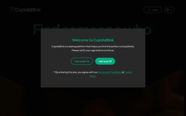 cupidsblink.com Reviews & Reviews Website Screenshot