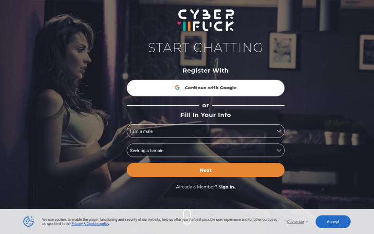 cyber-fuck.com Reviews & Reviews Website Screenshot