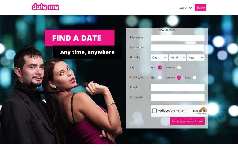 date-me.com Reviews & Reviews Website Screenshot