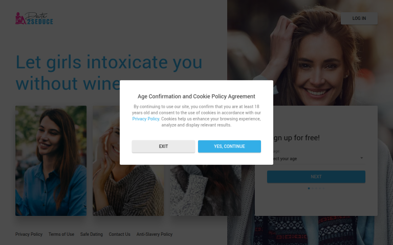 date2seduce.com Reviews & Reviews Website Screenshot