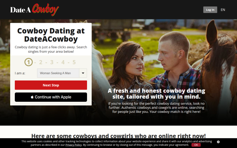 dateacowboy.com Reviews & Reviews Website Screenshot
