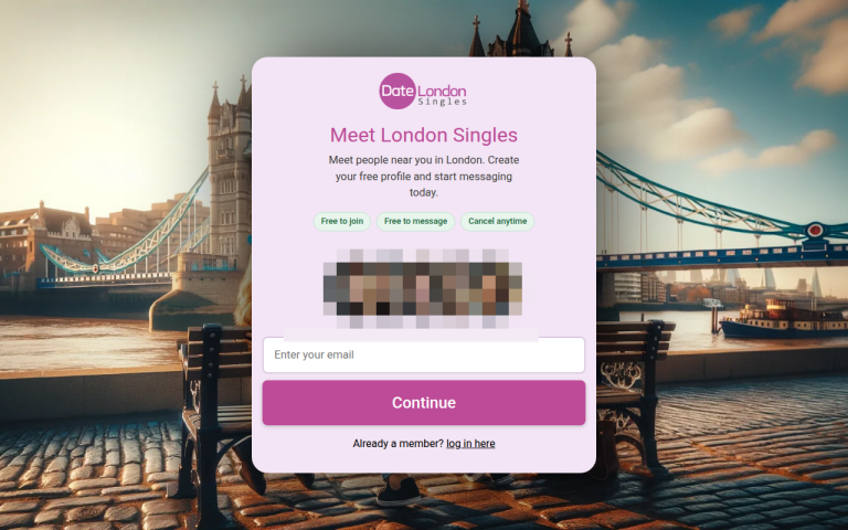 datelondonsingles.co.uk Reviews & Reviews Website Screenshot
