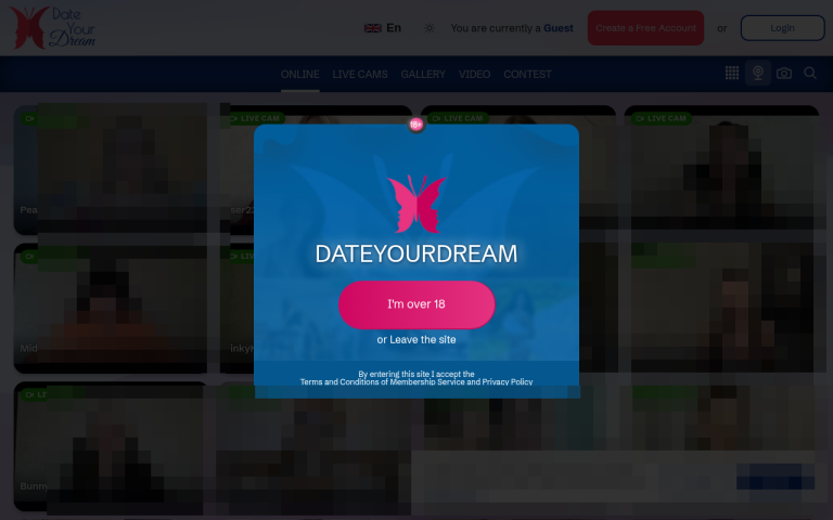 dateyourdream.online Reviews & Reviews Website Screenshot
