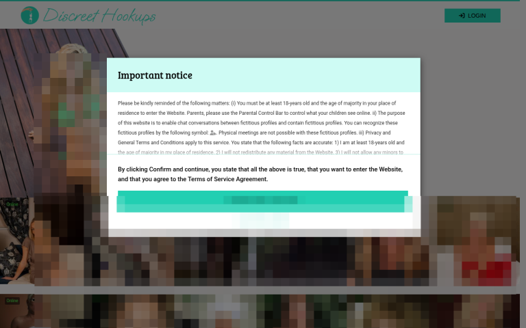 discreethookups.co.uk Reviews & Reviews Website Screenshot