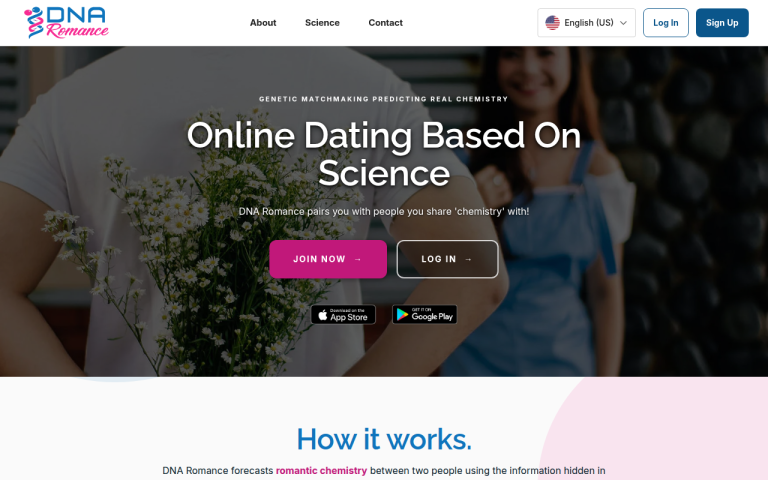 dnaromance.com Reviews & Reviews Website Screenshot