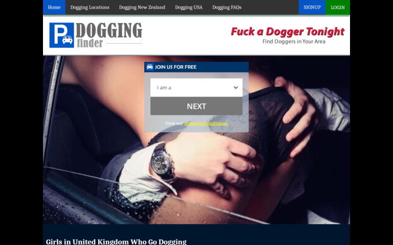 dogging-finder.com Reviews & Reviews Website Screenshot