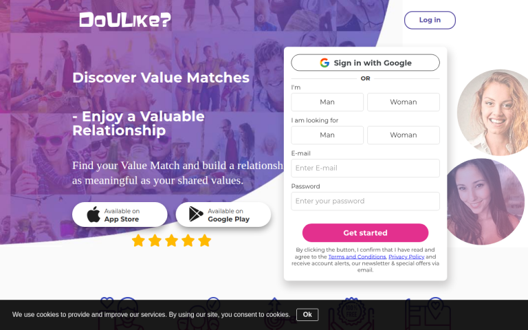 doulike.com Reviews & Reviews Website Screenshot