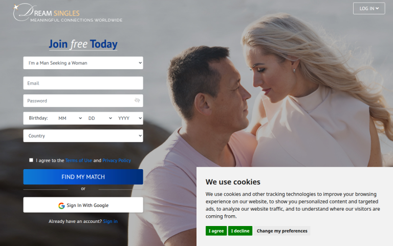 dream-singles.com Reviews & Reviews Website Screenshot