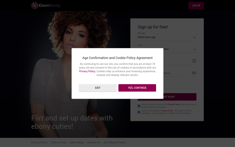 ebonbooty.com Reviews & Reviews Website Screenshot