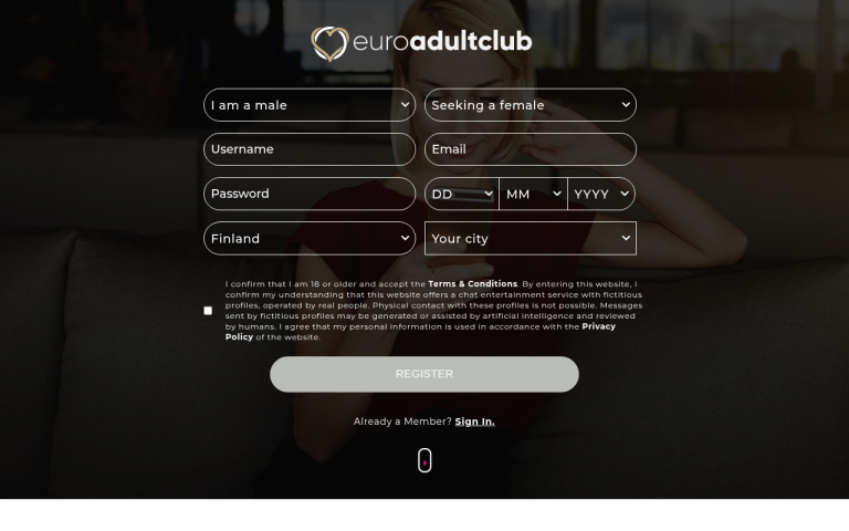 euroadultclub.com Reviews & Reviews Website Screenshot