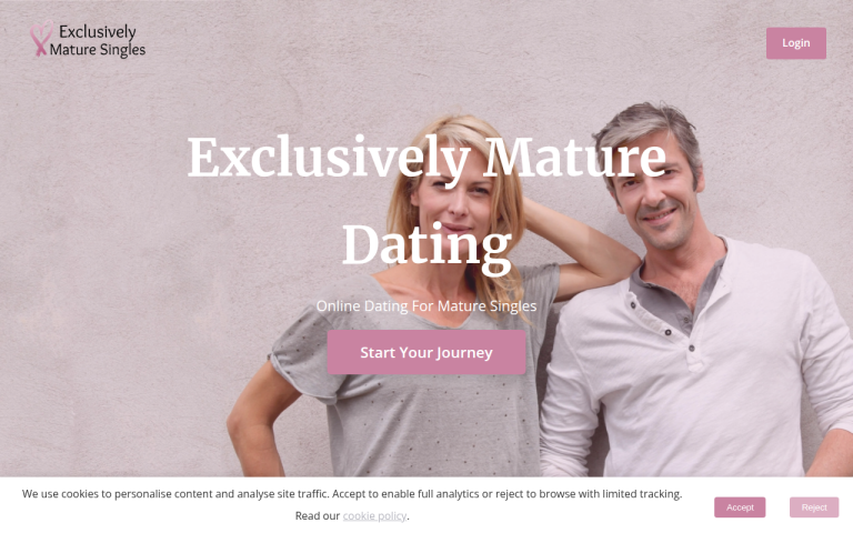 exclusivelymaturesingles.com Reviews & Reviews Website Screenshot