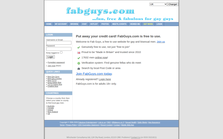 fabguys.com Reviews & Reviews Website Screenshot