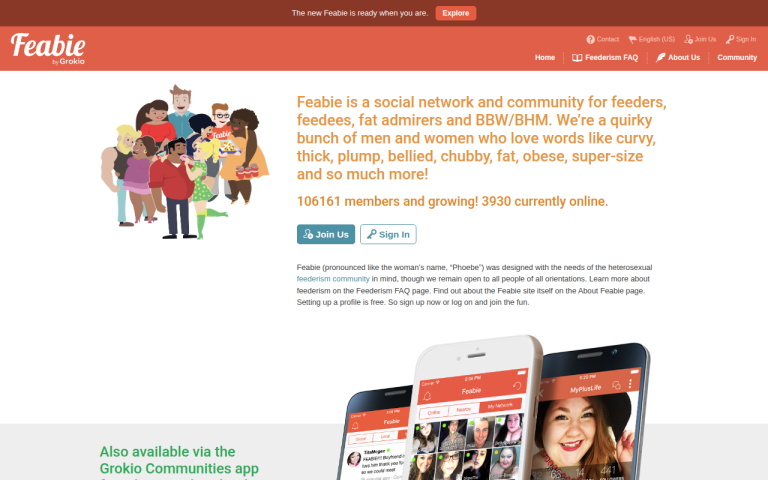 feabie.com Reviews & Reviews Website Screenshot