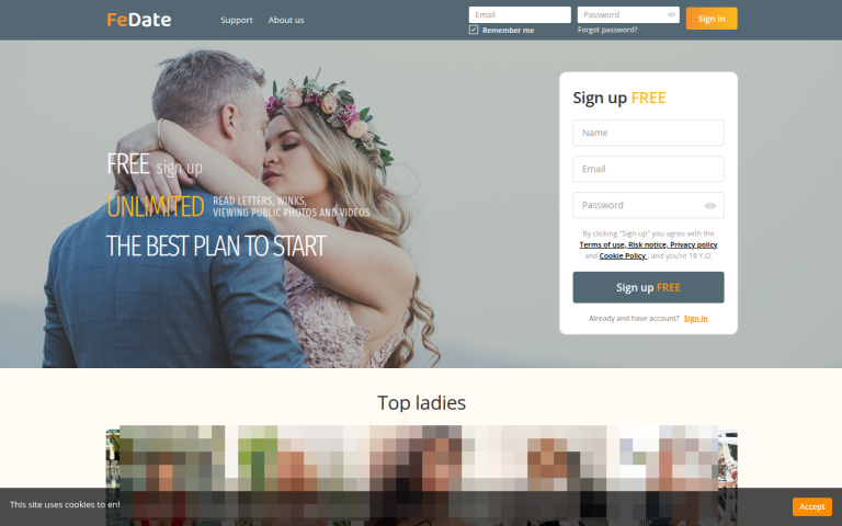 fedate.com Reviews & Reviews Website Screenshot
