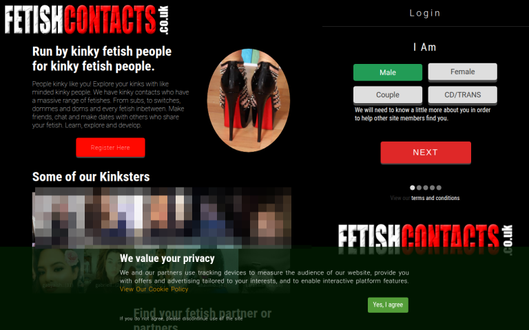 fetishcontacts.co.uk Reviews & Reviews Website Screenshot