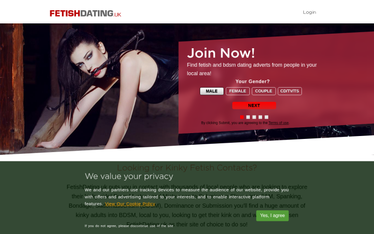 fetishdating.uk Reviews & Reviews Website Screenshot