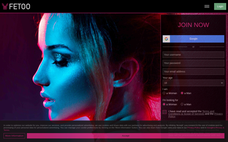fetoo.com Reviews & Reviews Website Screenshot