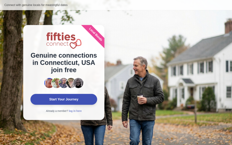 fiftiesconnect.com Reviews & Reviews Website Screenshot