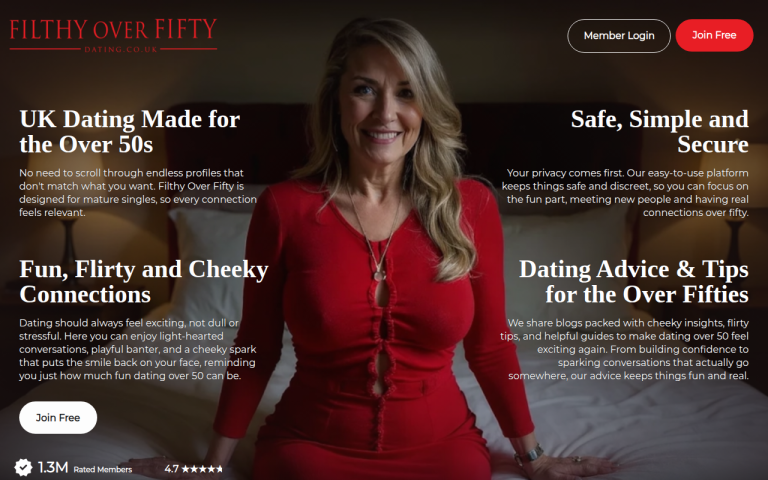 filthyoverfiftydating.co.uk Reviews & Reviews Website Screenshot